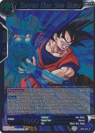 Saiyan Duo Son Goku (Destroyer Kings) [BT6-031_PR] | Pegasus Games WI