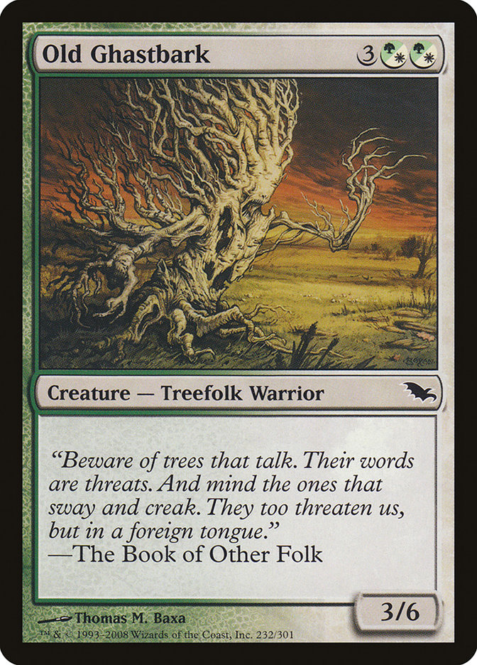 Old Ghastbark [Shadowmoor] | Pegasus Games WI