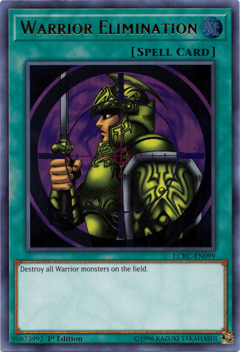 Warrior Elimination [LCKC-EN099] Ultra Rare | Pegasus Games WI
