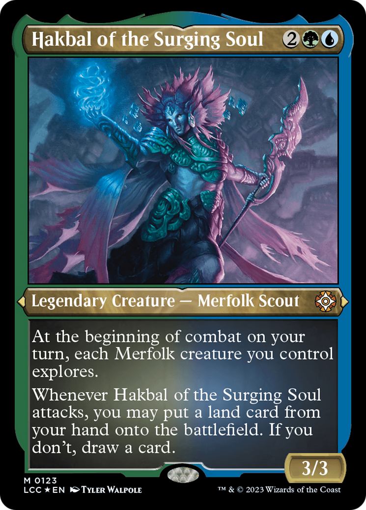 Hakbal of the Surging Soul (Display Commander) [The Lost Caverns of Ixalan Commander] | Pegasus Games WI