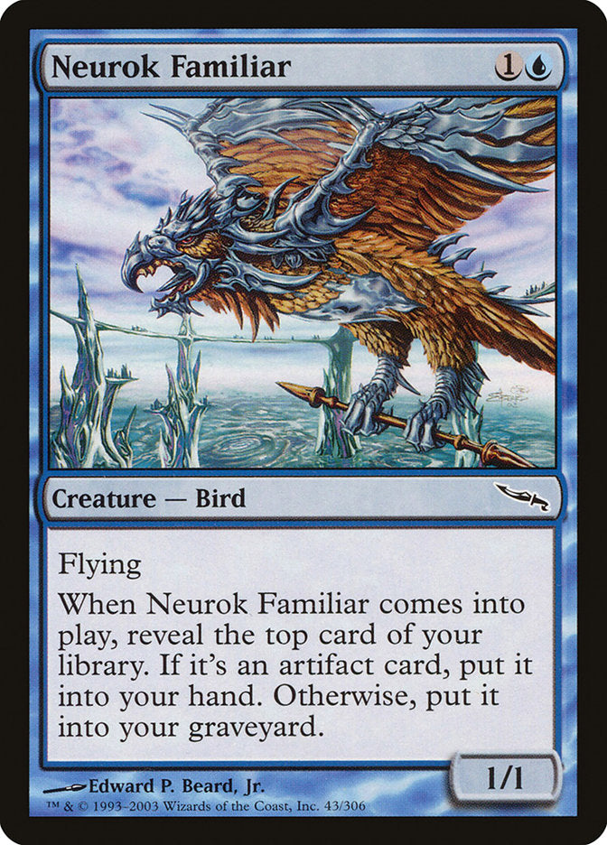 Neurok Familiar [Mirrodin] | Pegasus Games WI
