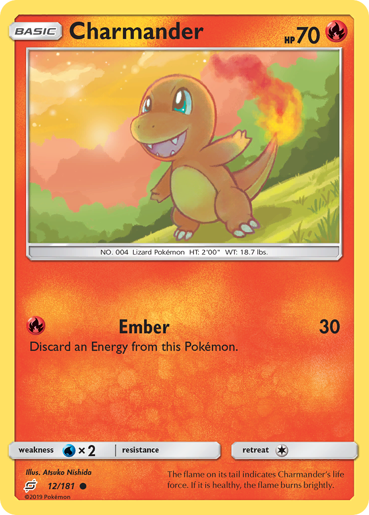 Charmander (12/181) [Sun & Moon: Team Up] | Pegasus Games WI