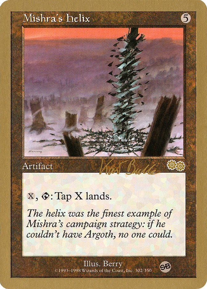 Mishra's Helix (Kai Budde) (SB) [World Championship Decks 1999] | Pegasus Games WI
