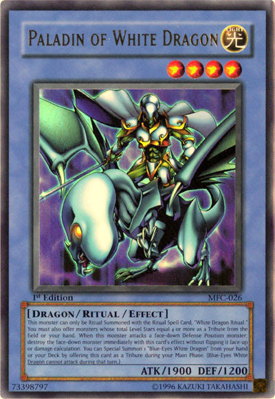 Paladin of White Dragon [MFC-026] Ultra Rare | Pegasus Games WI