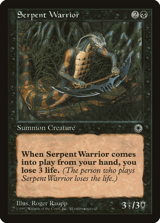 Serpent Warrior [Portal] | Pegasus Games WI