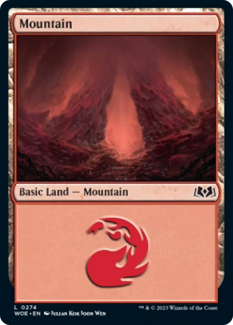 Mountain (0274) [Wilds of Eldraine] | Pegasus Games WI