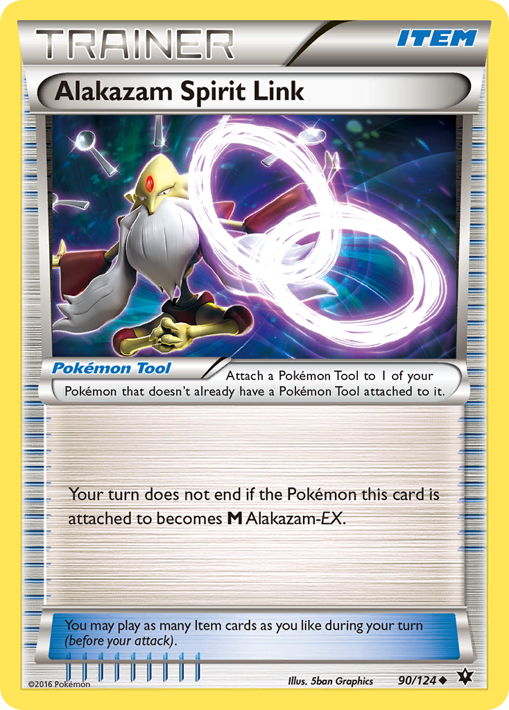 Alakazam Spirit Link (90/124) [XY: Fates Collide] | Pegasus Games WI