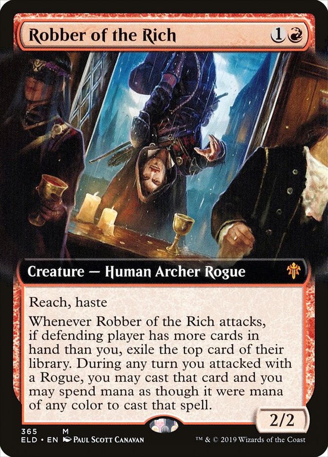 Robber of the Rich (Extended Art) [Throne of Eldraine] | Pegasus Games WI