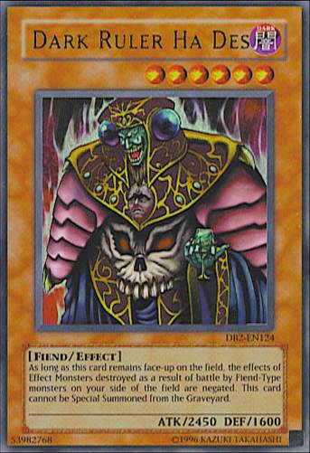 Dark Ruler Ha Des [DB2-EN124] Ultra Rare | Pegasus Games WI