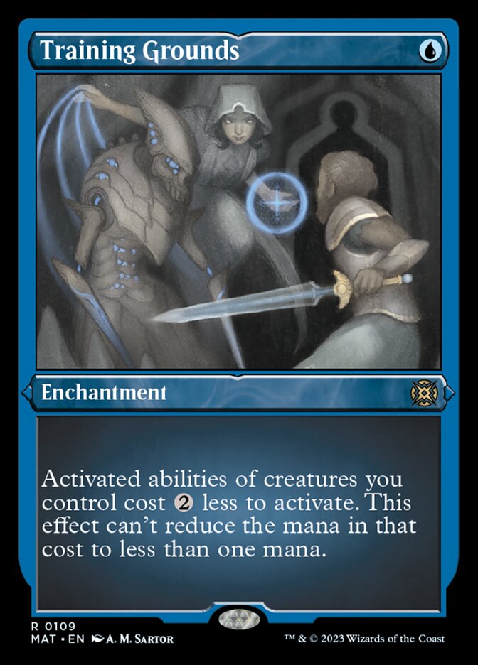 Training Grounds (Foil Etched) [March of the Machine: The Aftermath] | Pegasus Games WI