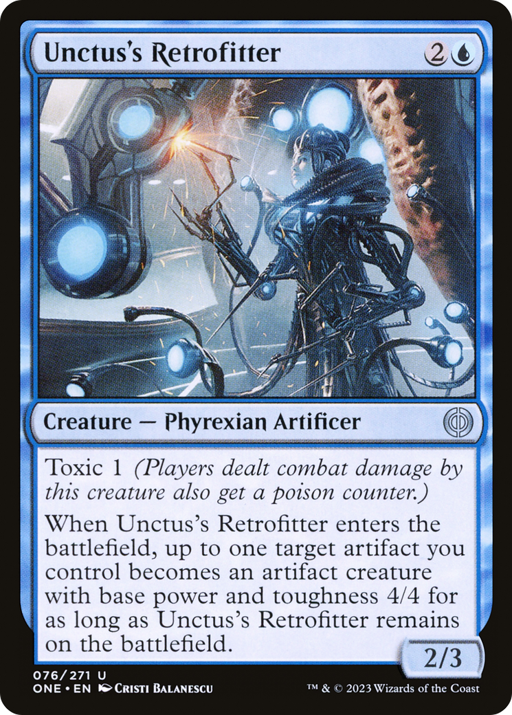Unctus's Retrofitter [Phyrexia: All Will Be One] | Pegasus Games WI