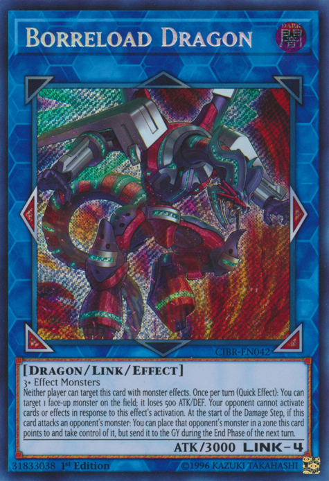 Borreload Dragon [CIBR-EN042] Secret Rare | Pegasus Games WI