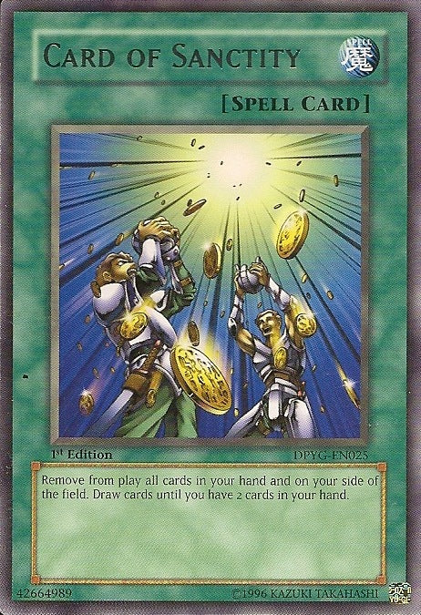 Card of Sanctity [DPYG-EN025] Rare | Pegasus Games WI