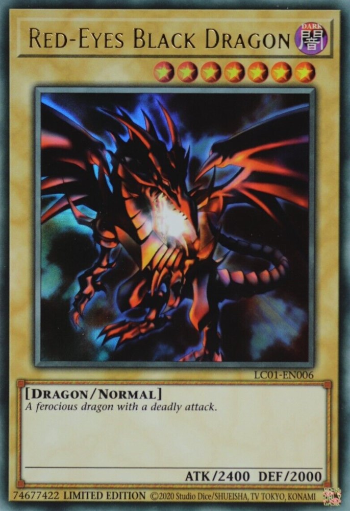 Red-Eyes Black Dragon (25th Anniversary) [LC01-EN006] Ultra Rare | Pegasus Games WI