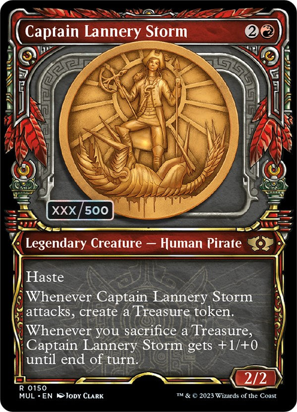 Captain Lannery Storm (Serialized) [Multiverse Legends] | Pegasus Games WI
