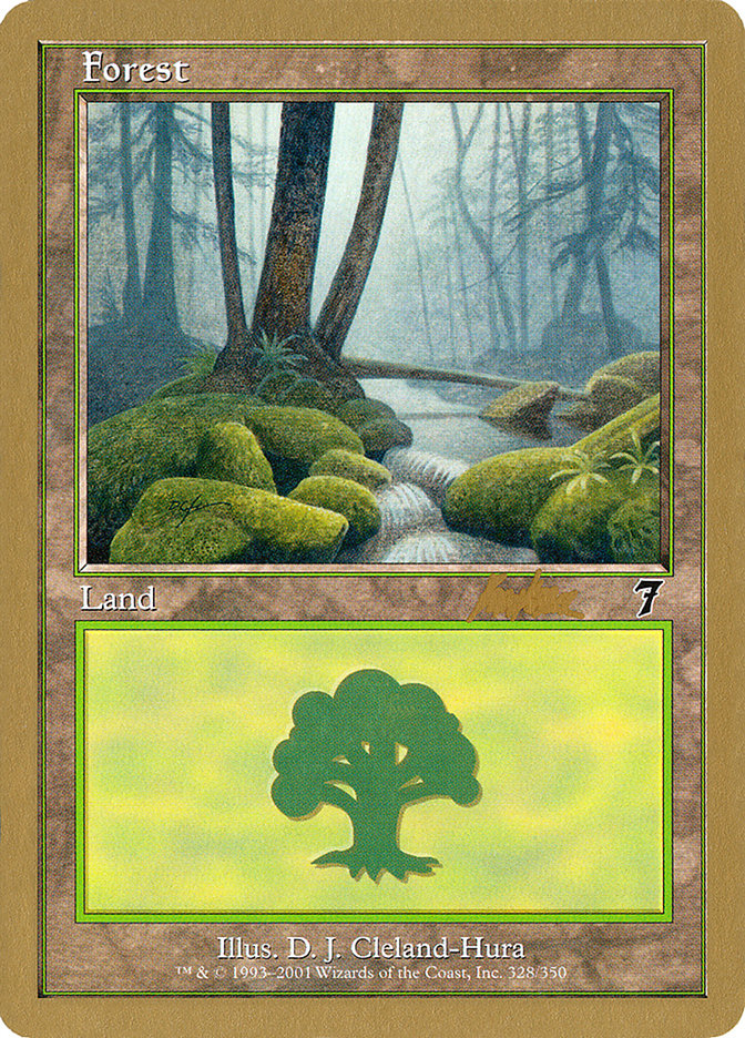 Forest (328) (Brian Kibler) [World Championship Decks 2002] | Pegasus Games WI