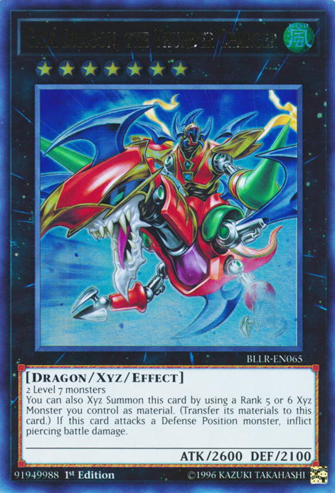 Gaia Dragon, the Thunder Charger [BLLR-EN065] Ultra Rare | Pegasus Games WI