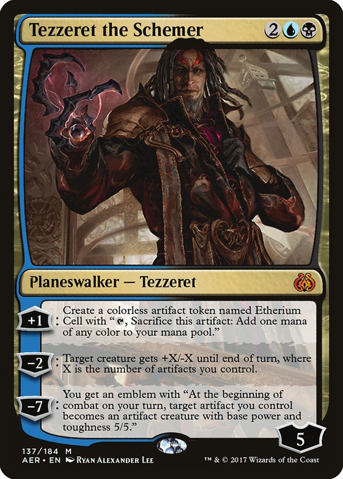 Tezzeret the Schemer [Aether Revolt] | Pegasus Games WI