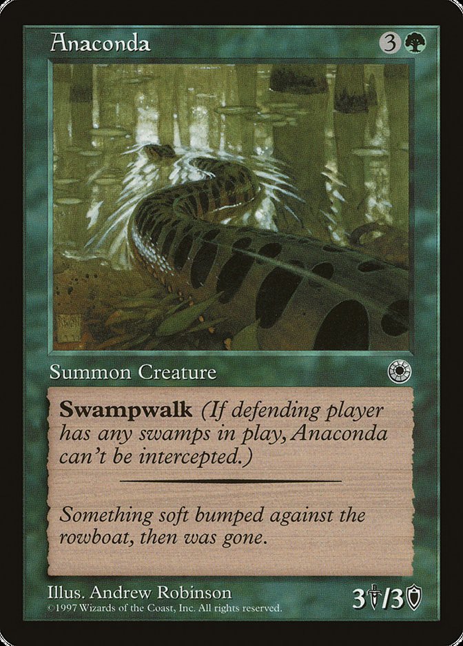 Anaconda (With Flavor Text) [Portal] | Pegasus Games WI