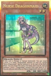 Nurse Dragonmaid [MAGO-EN020] Gold Rare | Pegasus Games WI