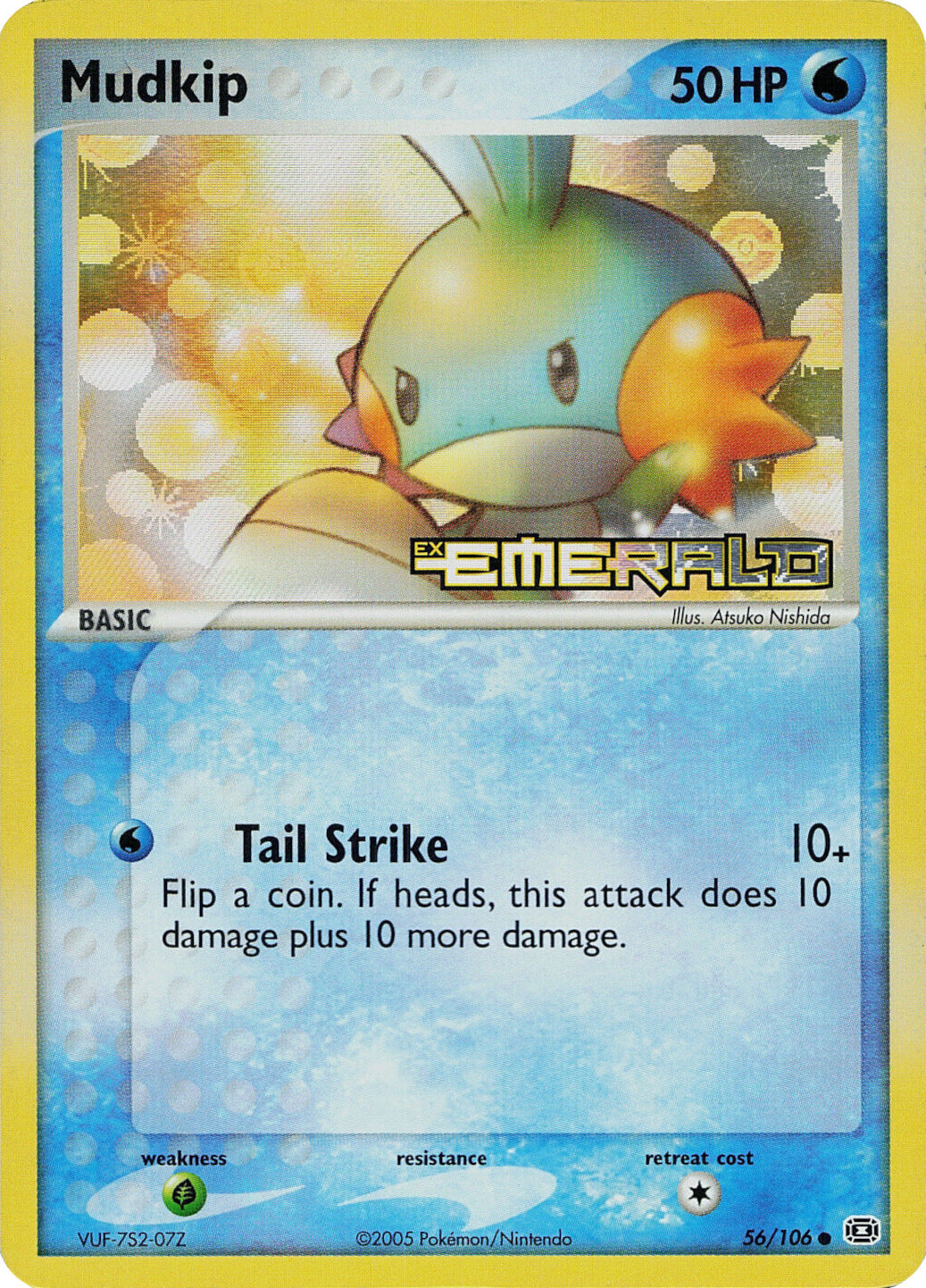 Mudkip (56/106) (Stamped) [EX: Emerald] | Pegasus Games WI