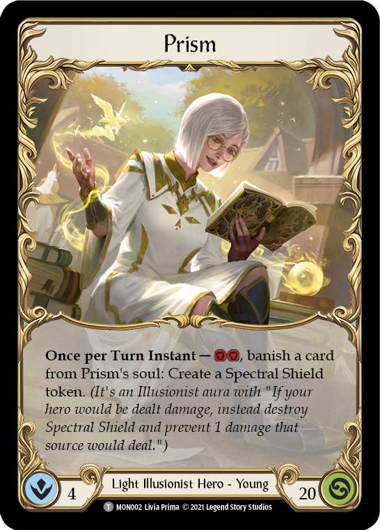 Prism // Prism, Sculptor of Arc Light [MON002 // MON001] 1st Edition Normal | Pegasus Games WI