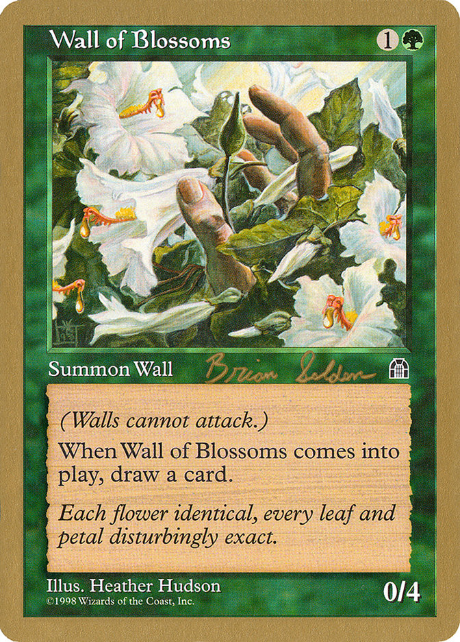 Wall of Blossoms (Brian Selden) [World Championship Decks 1998] | Pegasus Games WI