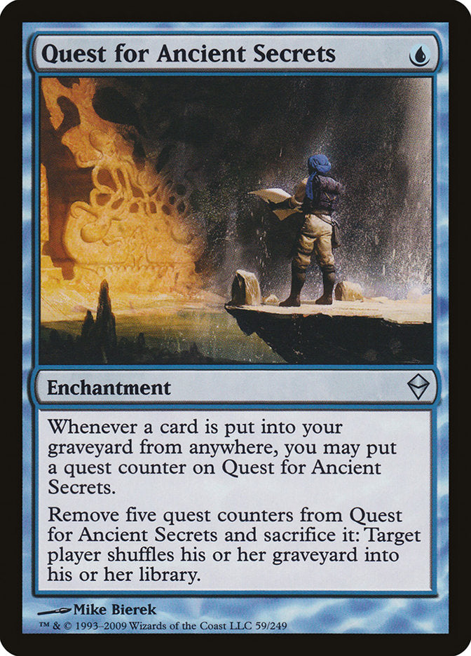 Quest for Ancient Secrets [Zendikar] | Pegasus Games WI