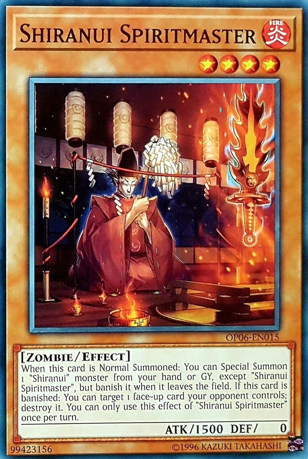 Shiranui Spiritmaster [OP06-EN015] Common | Pegasus Games WI