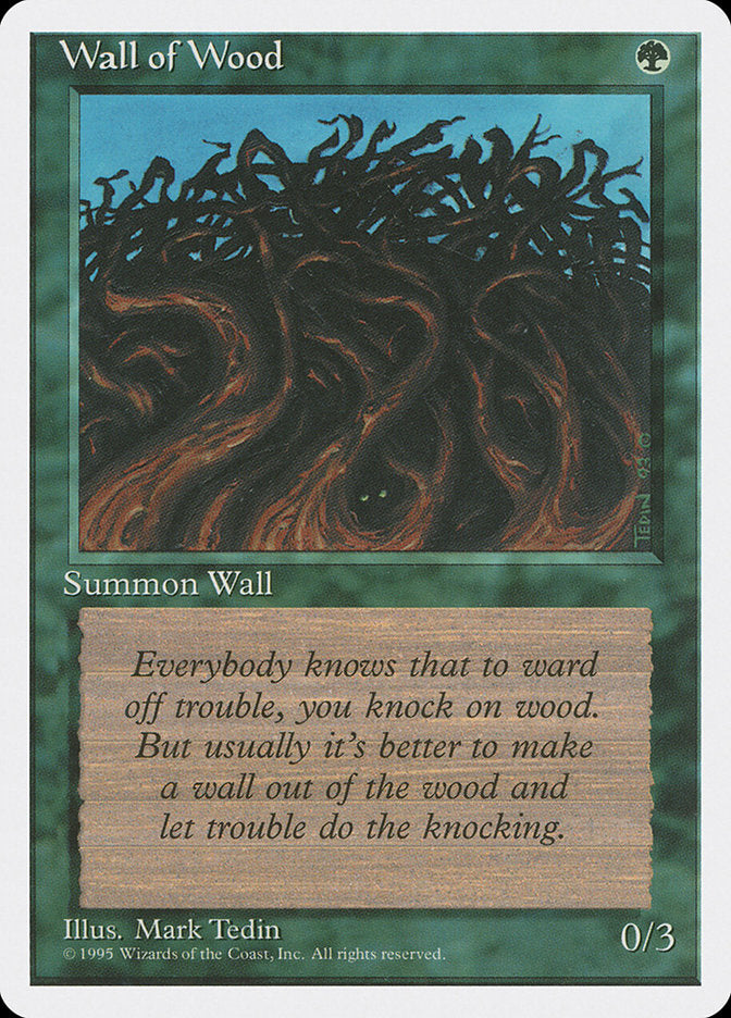 Wall of Wood [Fourth Edition] | Pegasus Games WI