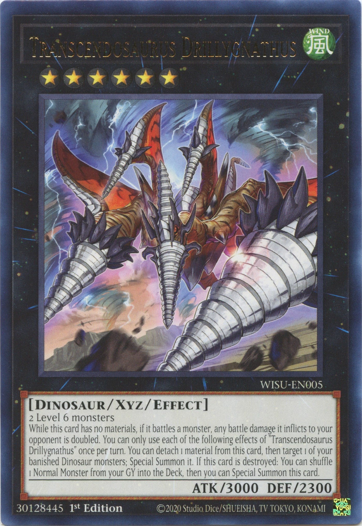 Transcendosaurus Drillygnathus [WISU-EN005] Rare | Pegasus Games WI
