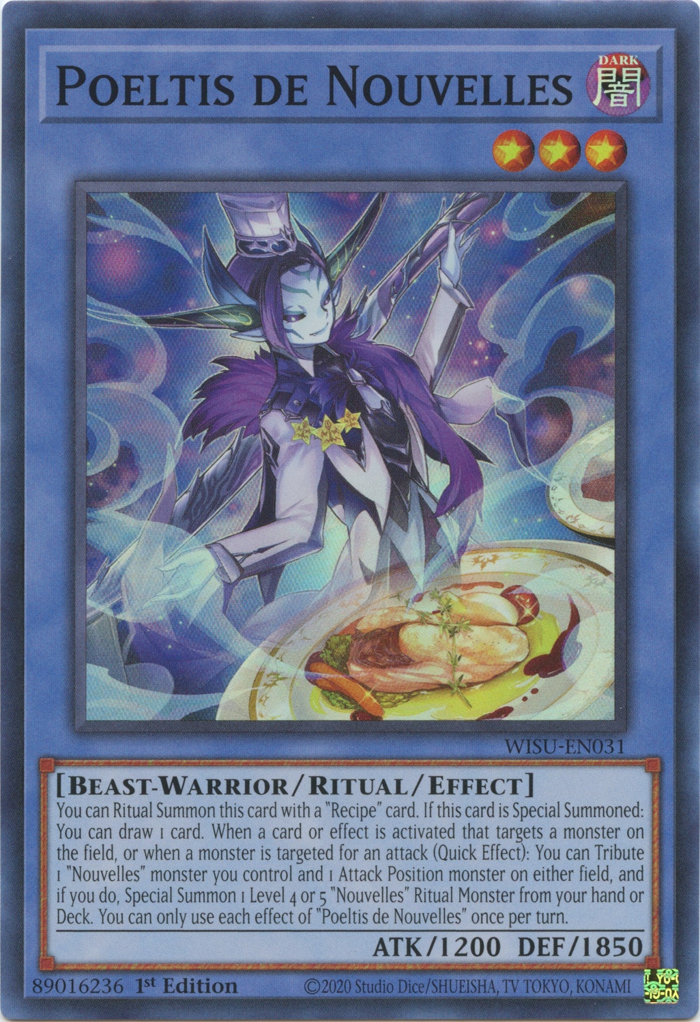 Poeltis de Nouvelles [WISU-EN031] Super Rare | Pegasus Games WI