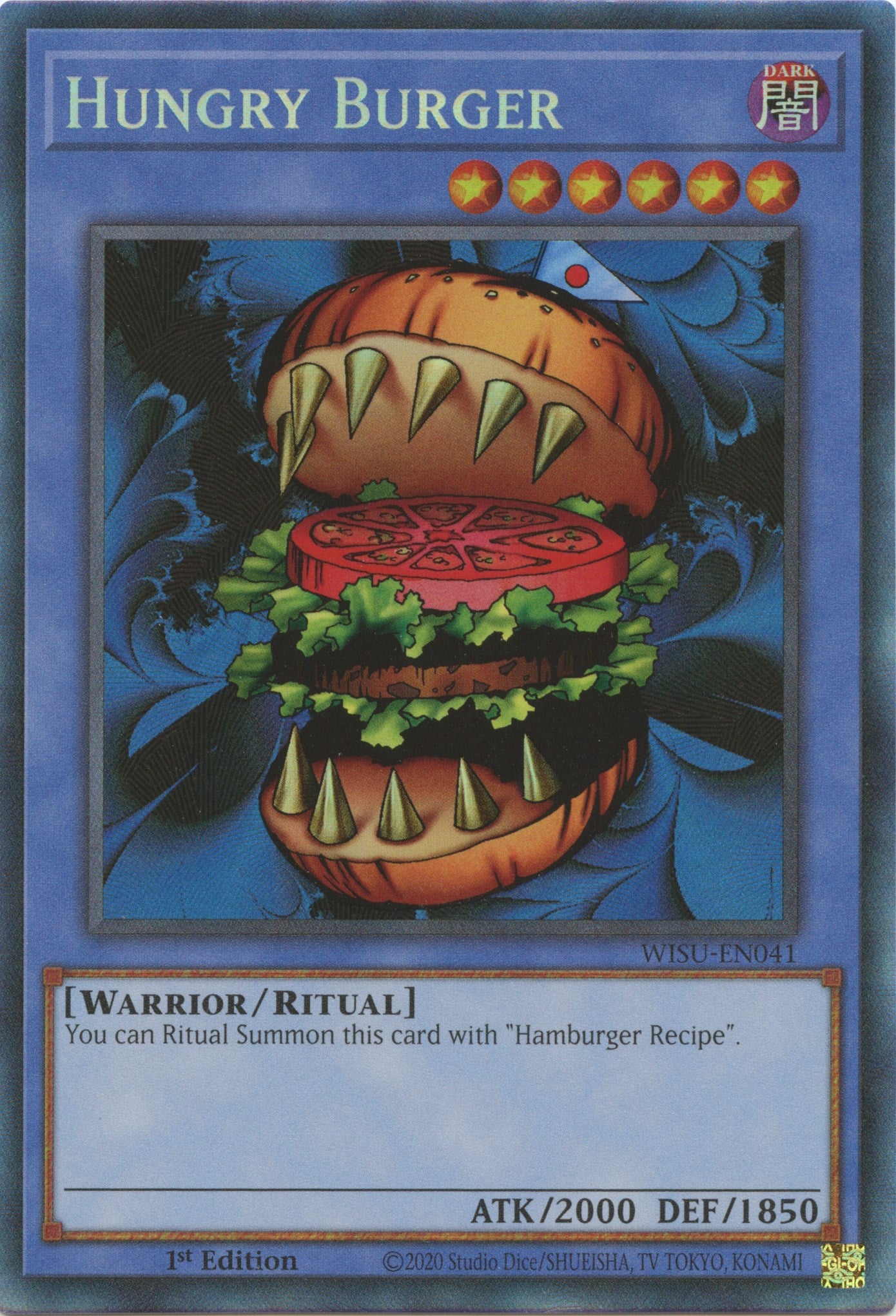 Hungry Burger [WISU-EN041] Collector's Rare | Pegasus Games WI