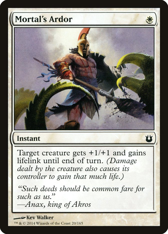 Mortal's Ardor [Born of the Gods] | Pegasus Games WI