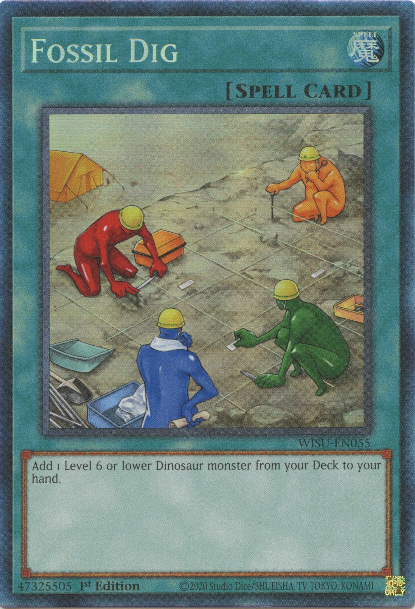 Fossil Dig [WISU-EN055] Collector's Rare | Pegasus Games WI