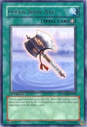 Lucky Iron Axe [FOTB-EN037] Rare | Pegasus Games WI