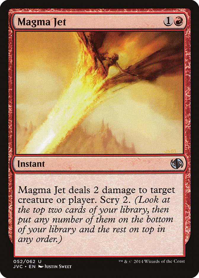 Magma Jet [Duel Decks Anthology] | Pegasus Games WI