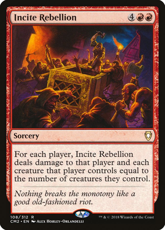 Incite Rebellion [Commander Anthology Volume II] | Pegasus Games WI