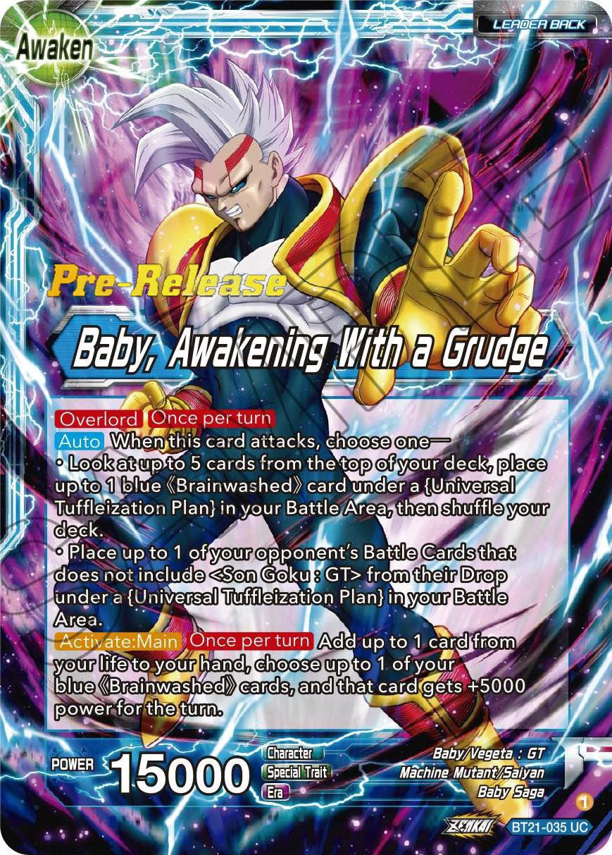 Baby // Baby, Awakening With a Grudge (BT21-035) [Wild Resurgence Pre-Release Cards] | Pegasus Games WI