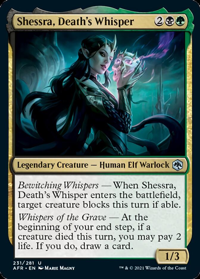 Shessra, Death's Whisper [Dungeons & Dragons: Adventures in the Forgotten Realms] | Pegasus Games WI