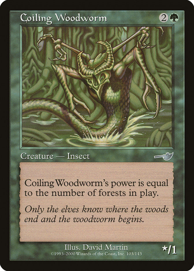 Coiling Woodworm [Nemesis] | Pegasus Games WI