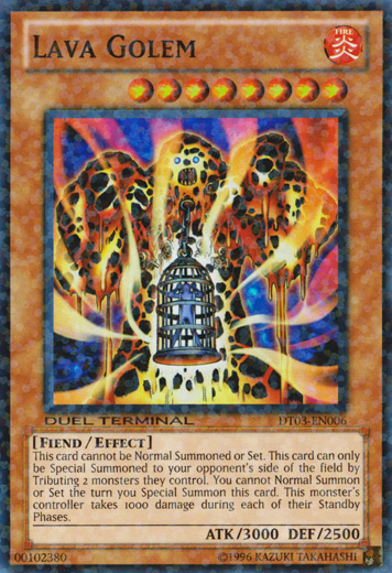 Lava Golem [DT03-EN006] Super Rare | Pegasus Games WI