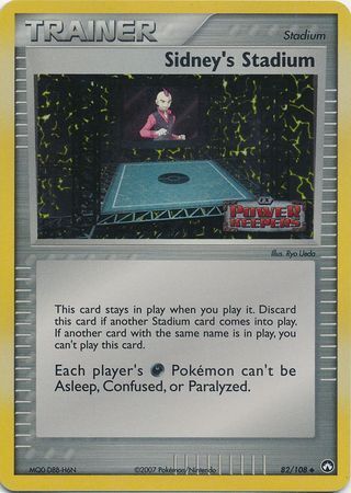 Sidney's Stadium (82/108) (Stamped) [EX: Power Keepers] | Pegasus Games WI