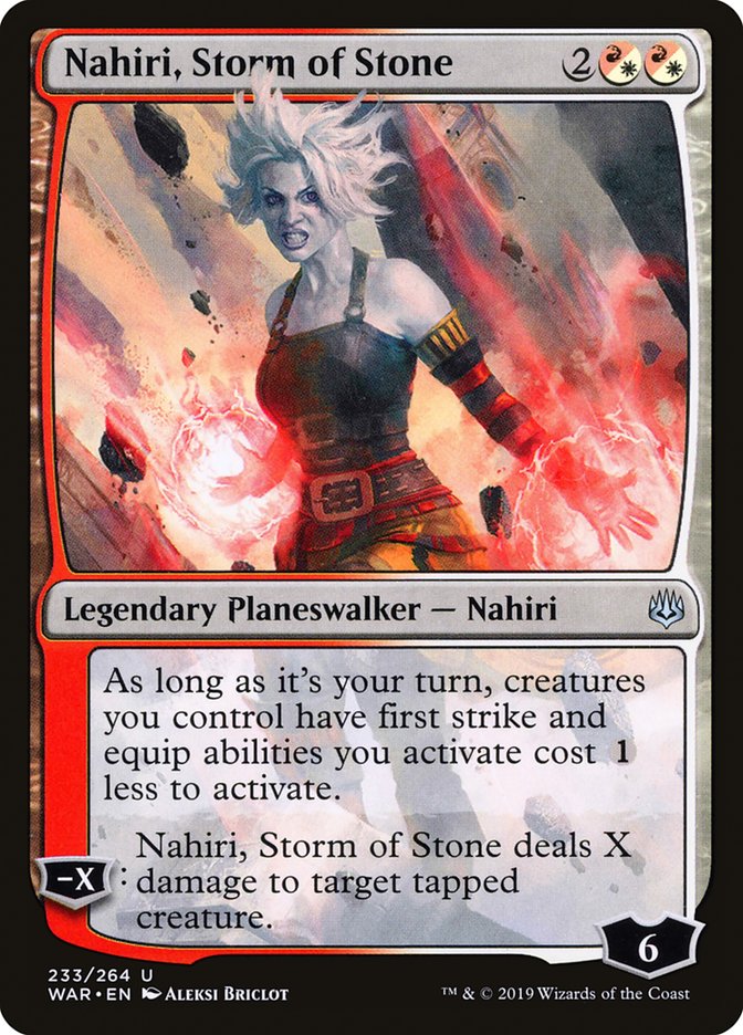 Nahiri, Storm of Stone [War of the Spark] | Pegasus Games WI