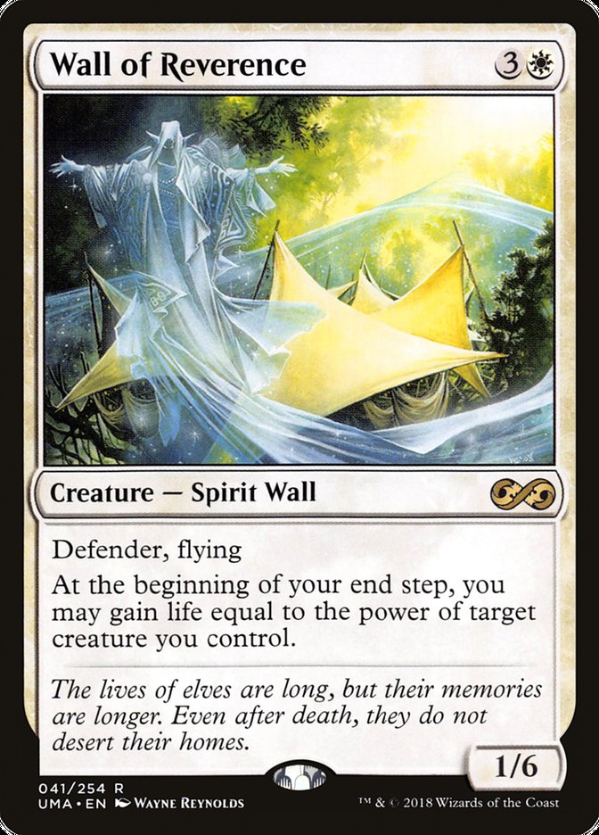 Wall of Reverence [Ultimate Masters] | Pegasus Games WI