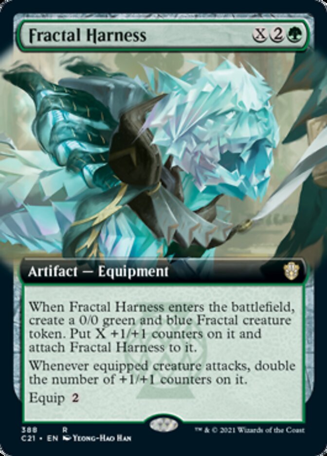 Fractal Harness (Extended Art) [Commander 2021] | Pegasus Games WI