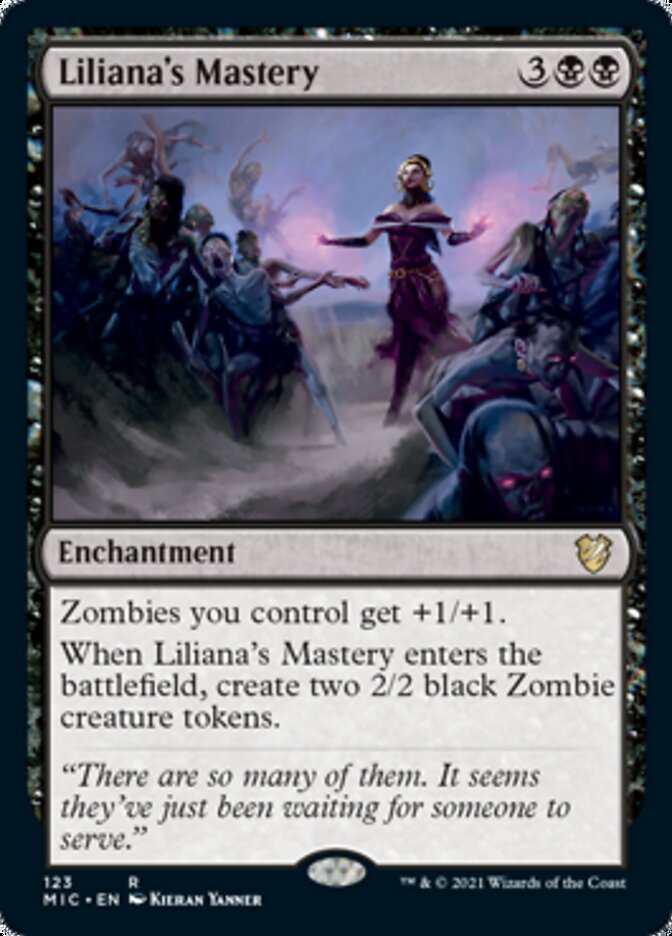 Liliana's Mastery [Innistrad: Midnight Hunt Commander] | Pegasus Games WI