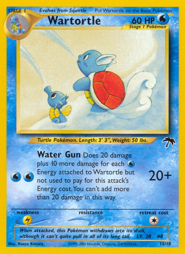 Wartortle (15/18) [Southern Islands] | Pegasus Games WI