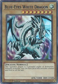 Blue-Eyes White Dragon (Blue) [LDS2-EN001] Ultra Rare | Pegasus Games WI