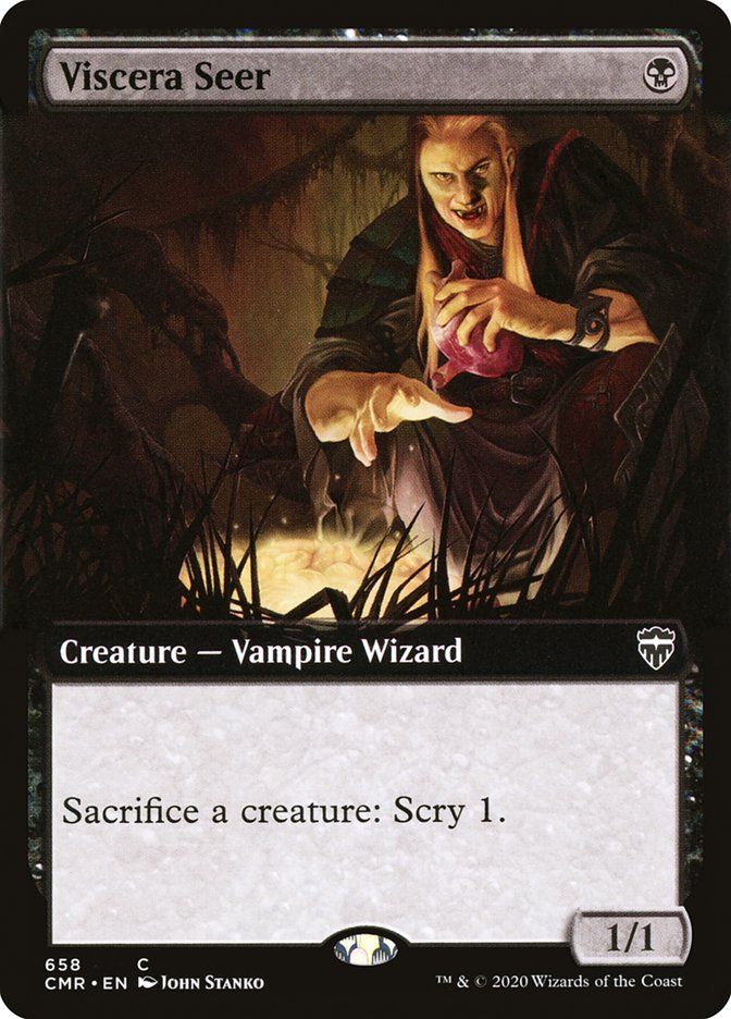 Viscera Seer (Extended Art) [Commander Legends] | Pegasus Games WI